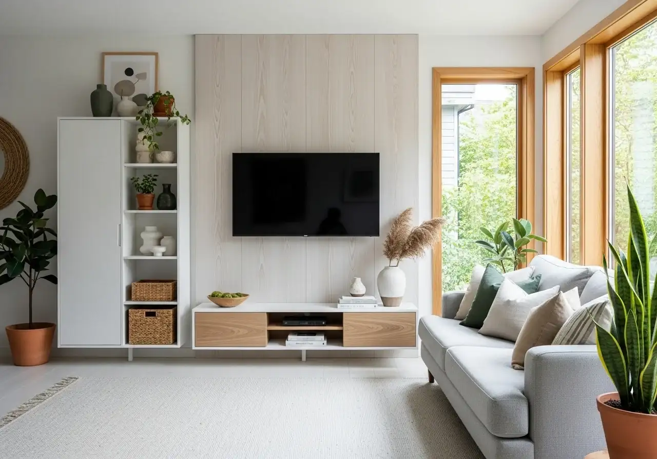 Desain Interior Rumah Berkonsep Scandinavian Natural