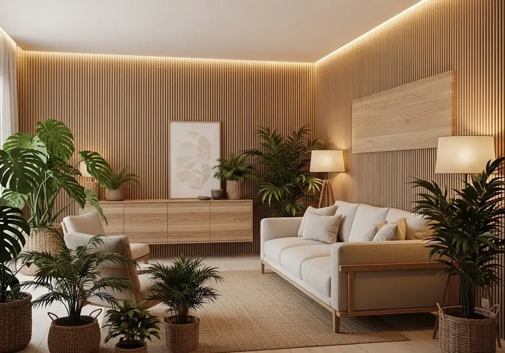 Desain Interior Rumah Berkonsep Tropical Oasis