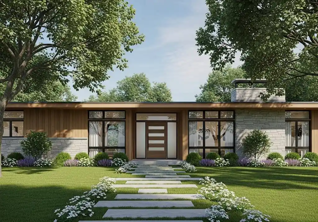 Iruka Desain Eksterior dengan Konsep Ranch Style