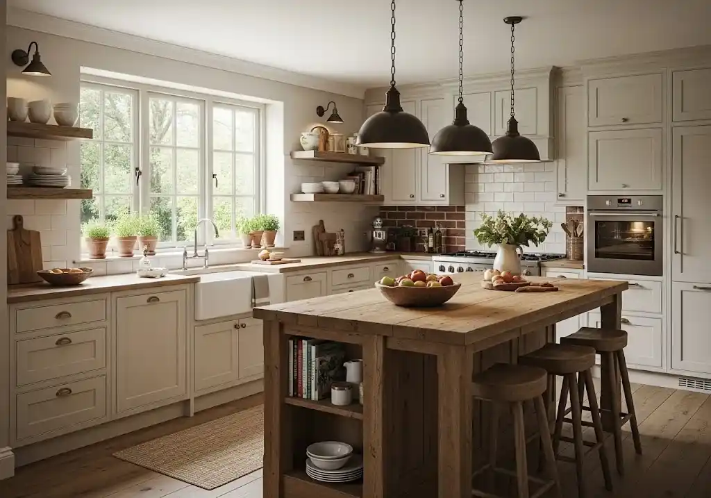 Iruka Desain Kitchen Set yang Terinspirasi dari Farm House American Style