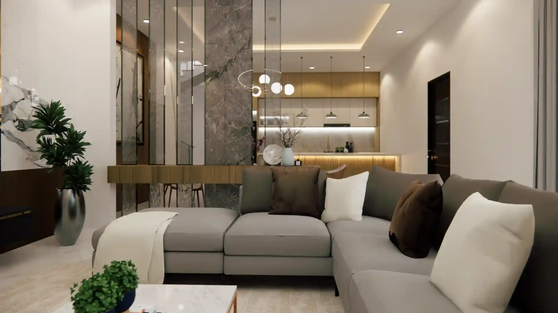 Desain Interior Ruang Tamu Iruka