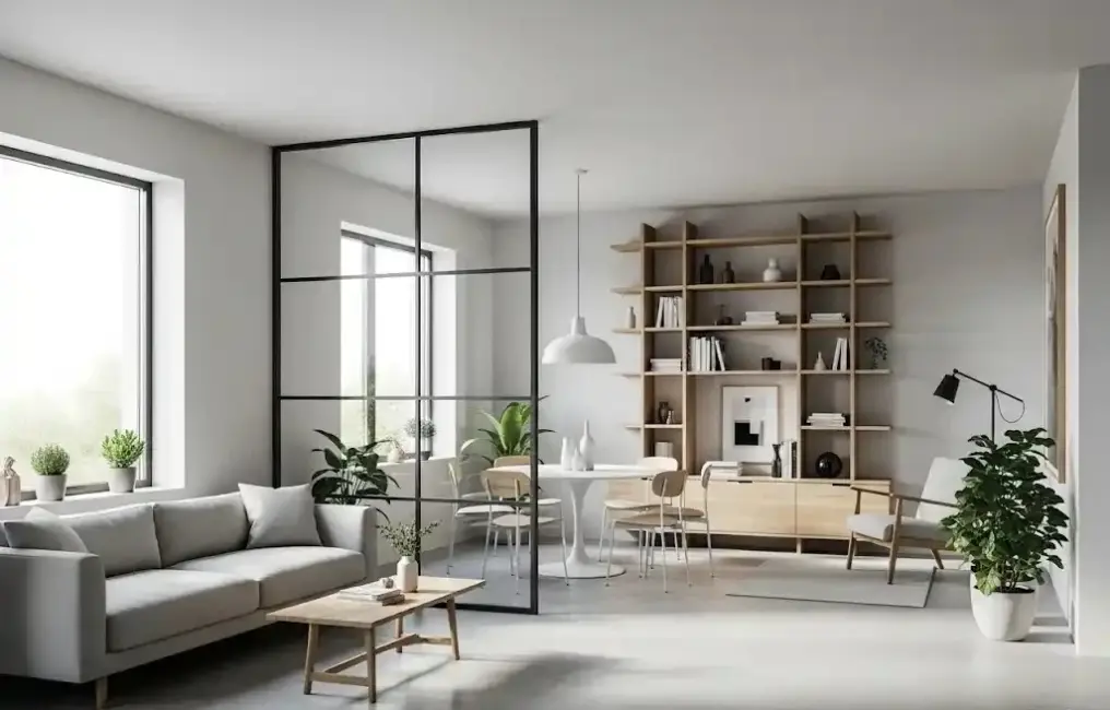 Desain Interior Rumah Minimalis degan fokus Layout