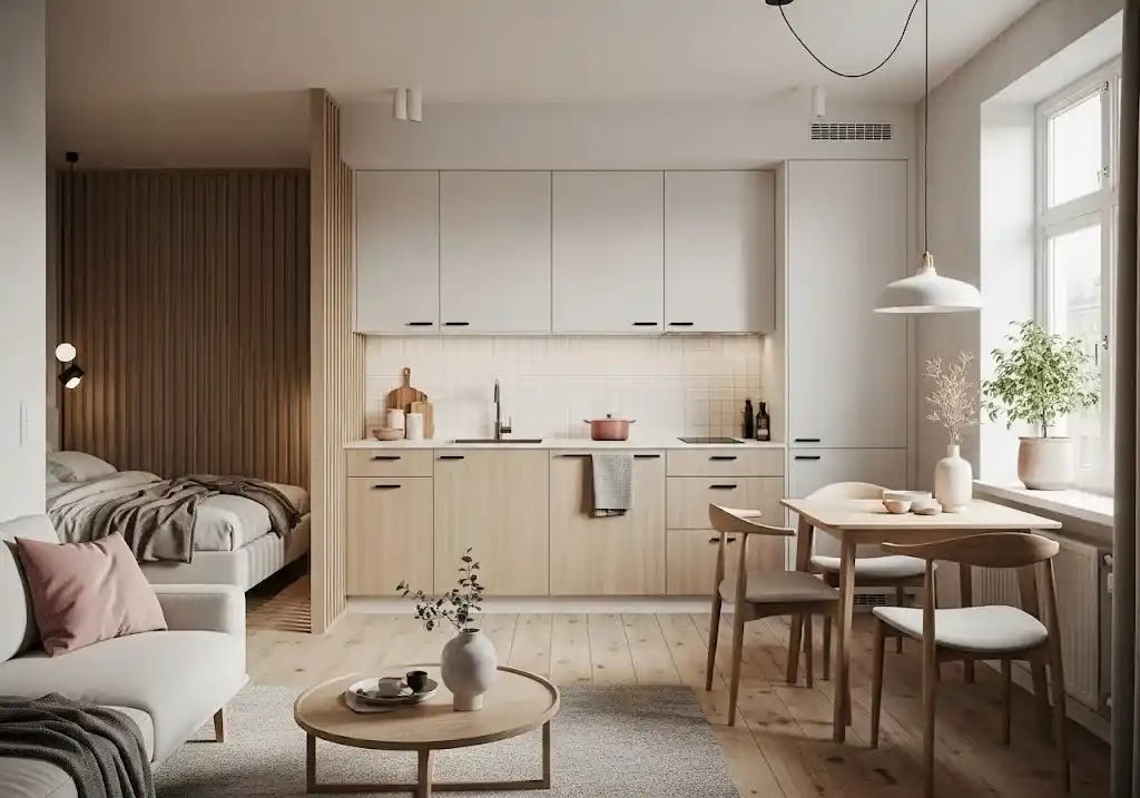 Desain Interior dengan Sentuhan Japandi