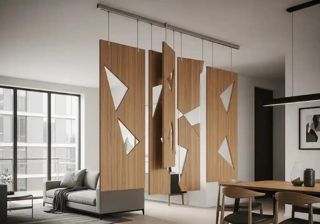 Partisi Gantung (Hanging Dividers)