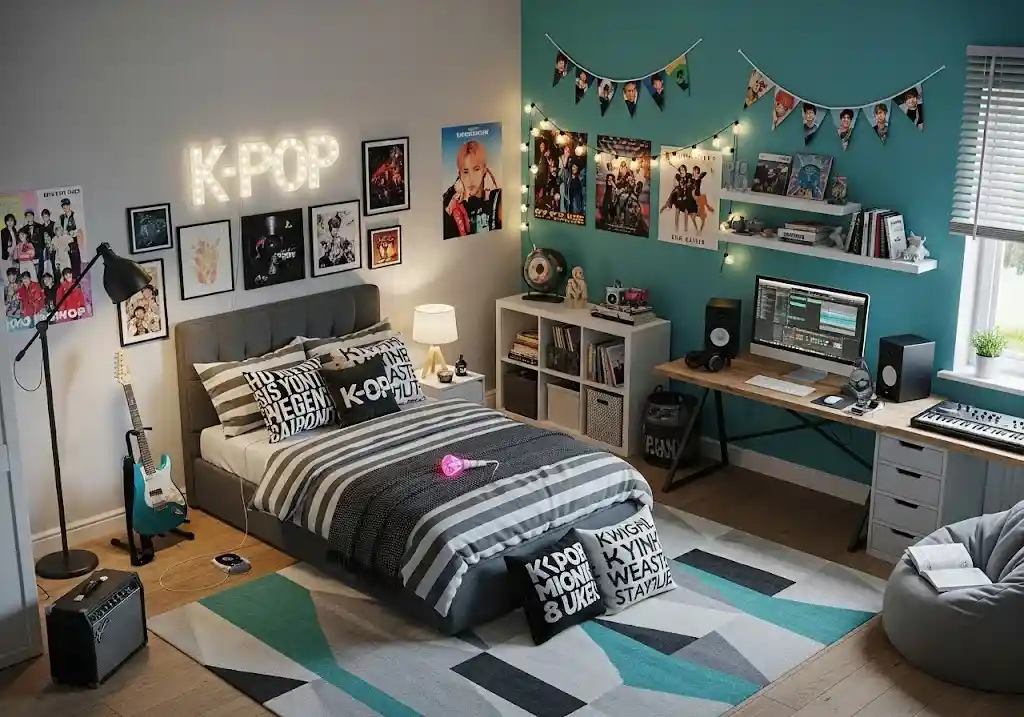 Rekomendasi desain interior kamar remaja dengan hobi