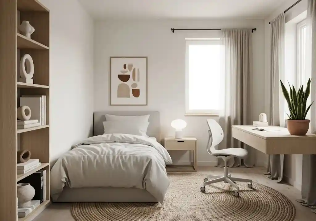 Rekomendasi desain interior kamar remaja gaya minimalis