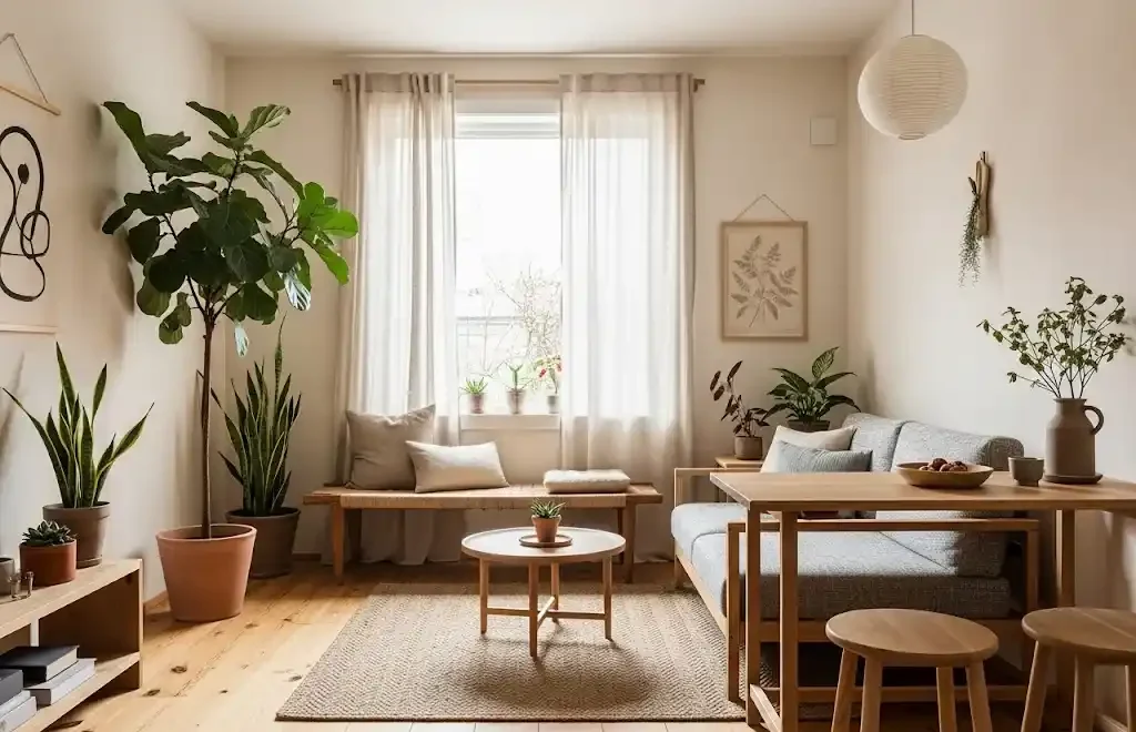 Desain Interior Bernuansa Alami atau Tradisional