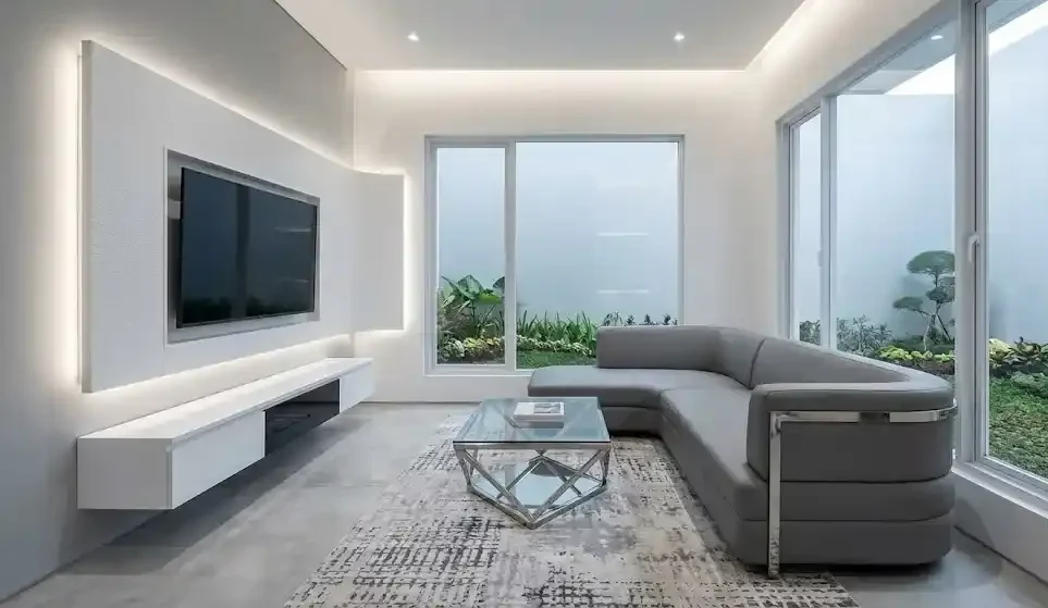 Desain Interior Futuristik Simpel