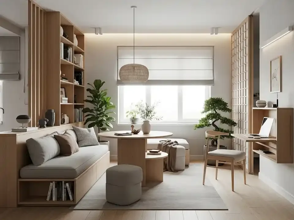 Desain Interior Japandi