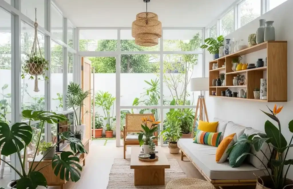 Desain Interior Tropical Urban