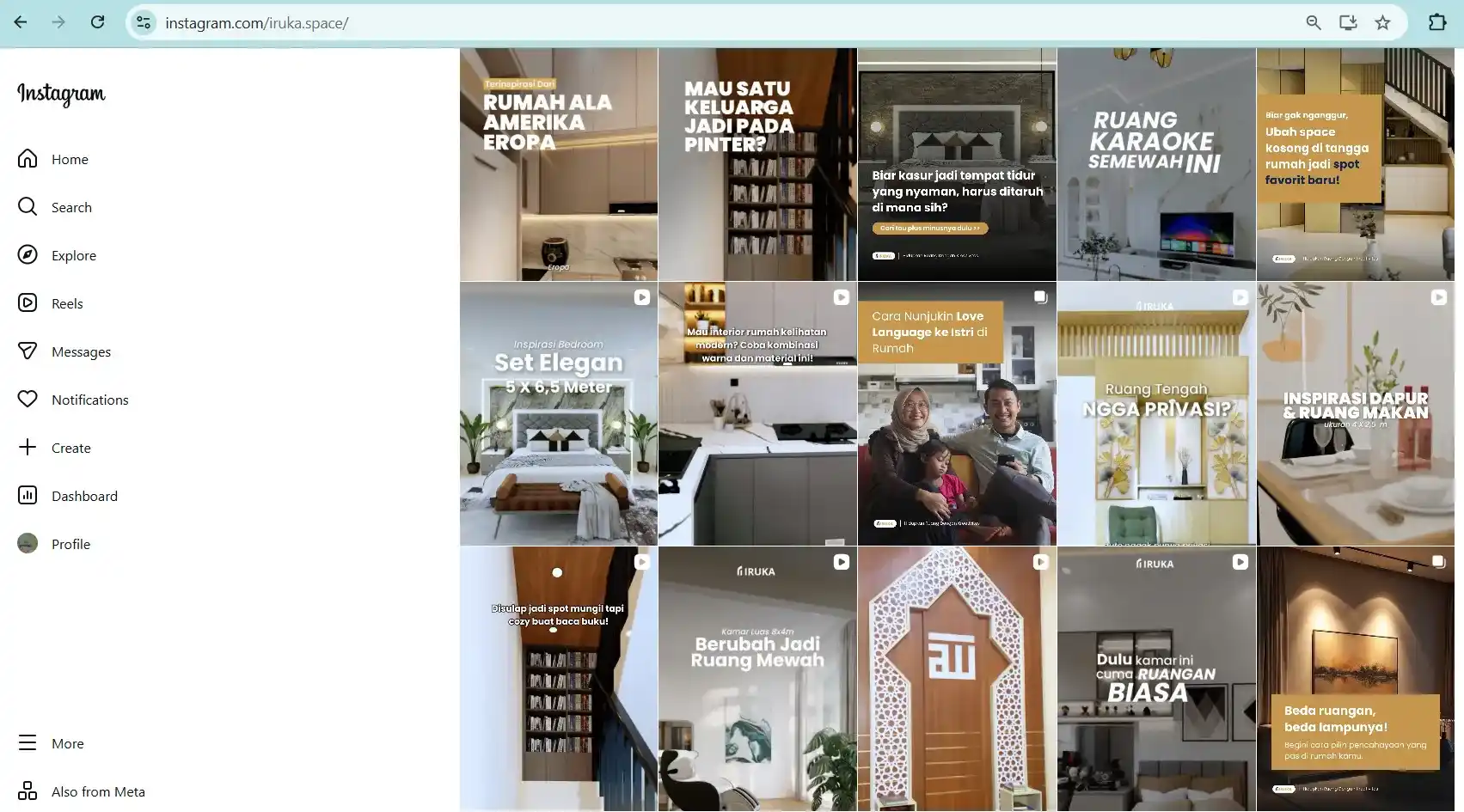 Contoh Portofolio Desainer dan Vendor