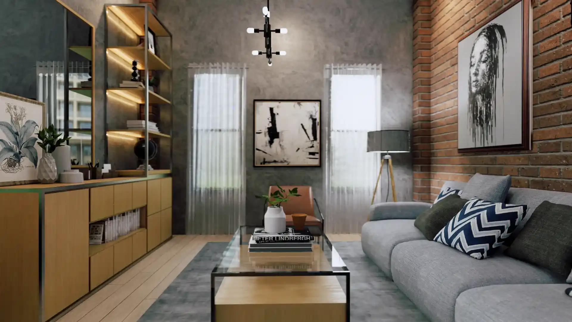 Desain Industrial Ekspos Material