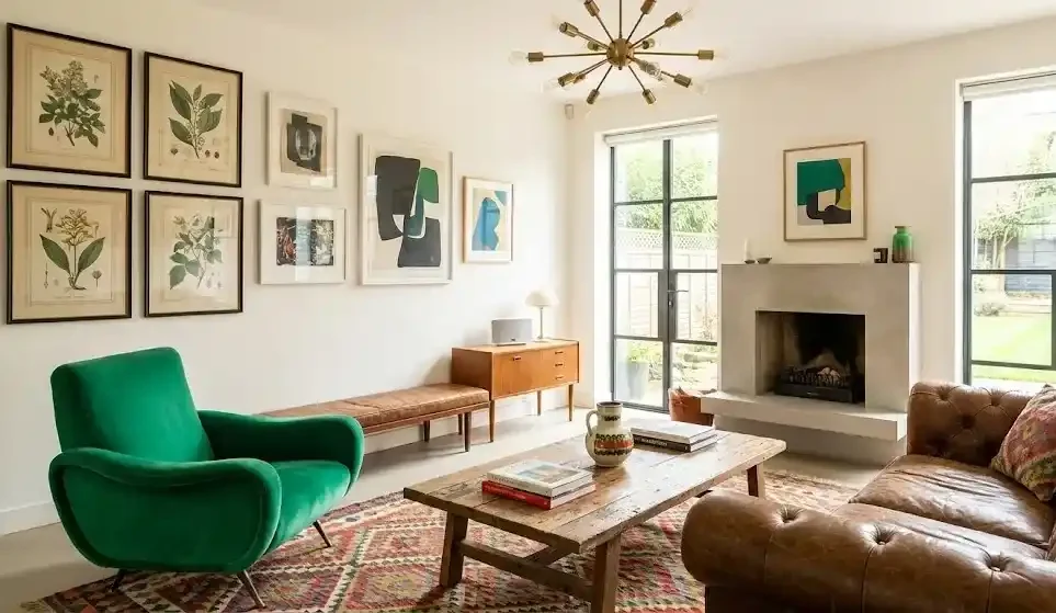 Interior dengan warna netral