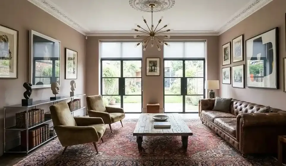 Vintage Dengan Aksen Modern