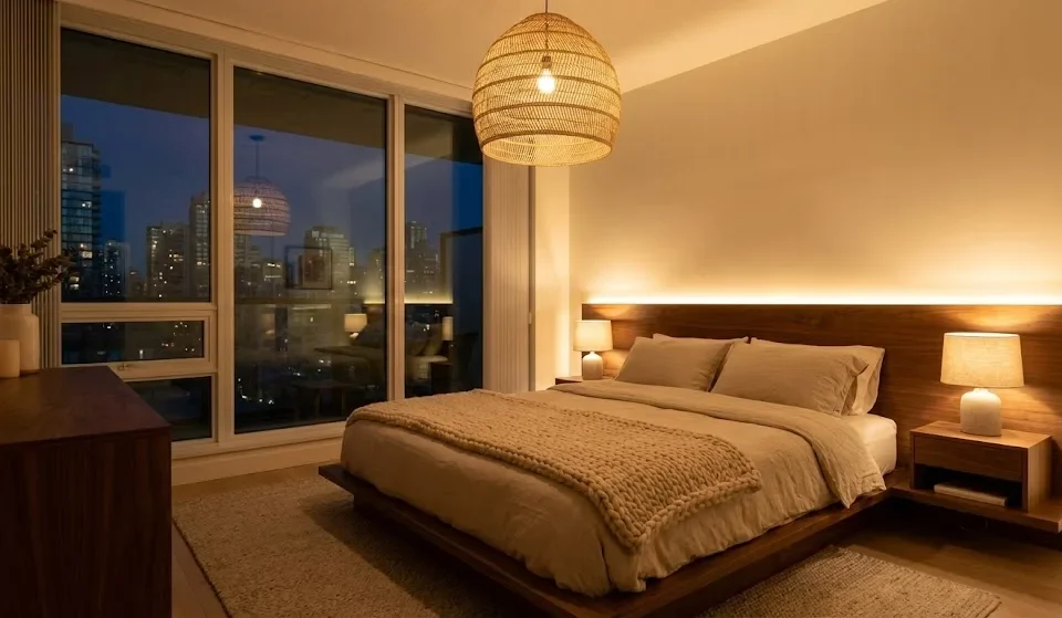 Pemilihan lampu untuk kamar tidur