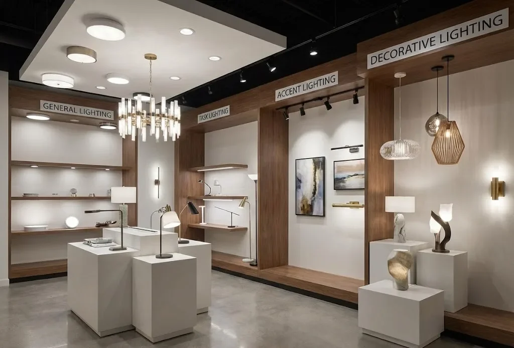 Toko lampu yang menyediakan berbagai macam jenis lampu